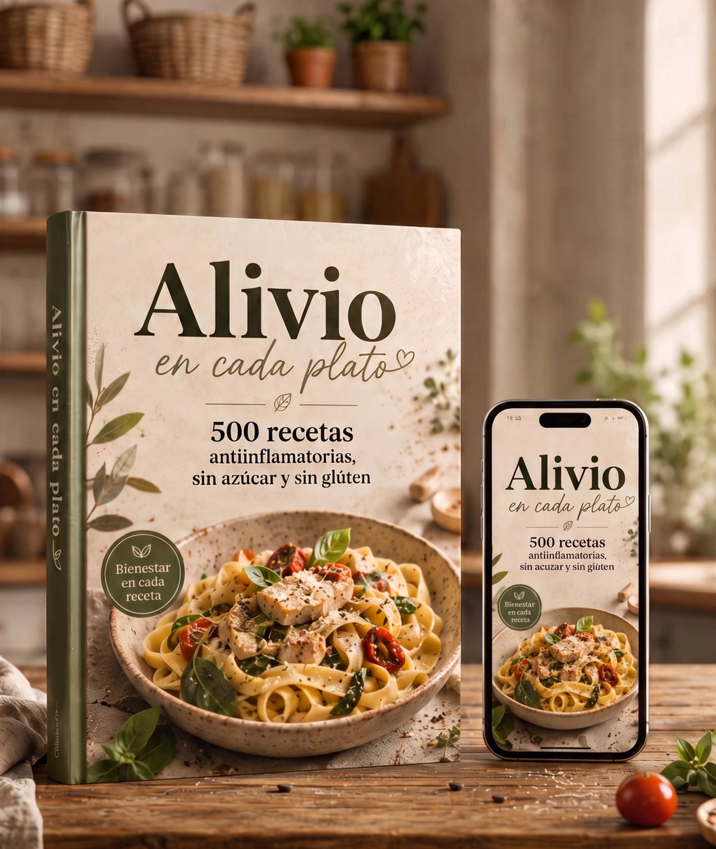 Mega Pack: EBOOK "Alivio En Cada Plato" + 9 Bonos GRATIS 🎁🎁🎁